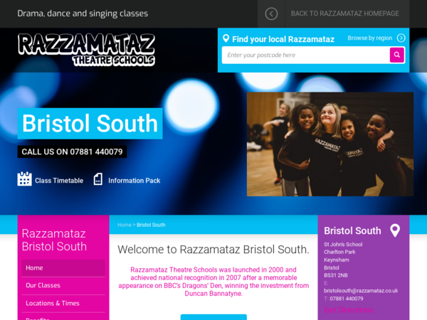 Razzamataz Theatre School Bristol South