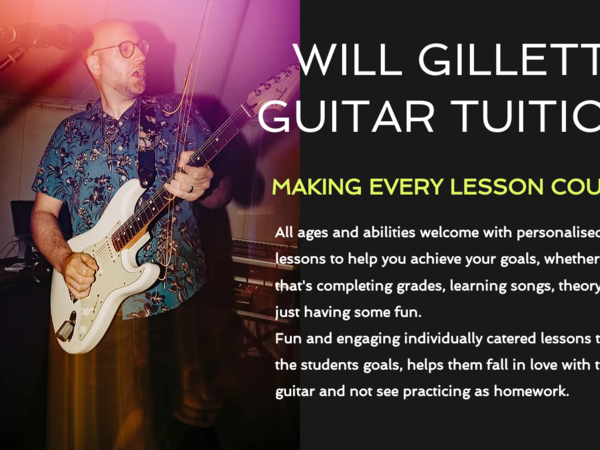 Will Gillett Guitar Tuition / Guitar Lessons