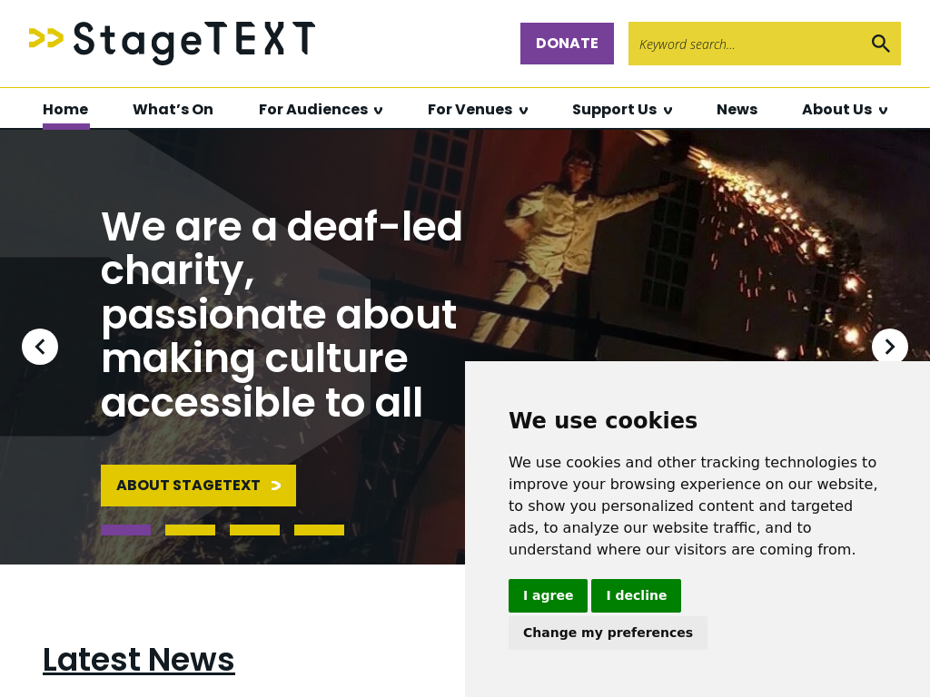 Stagetext