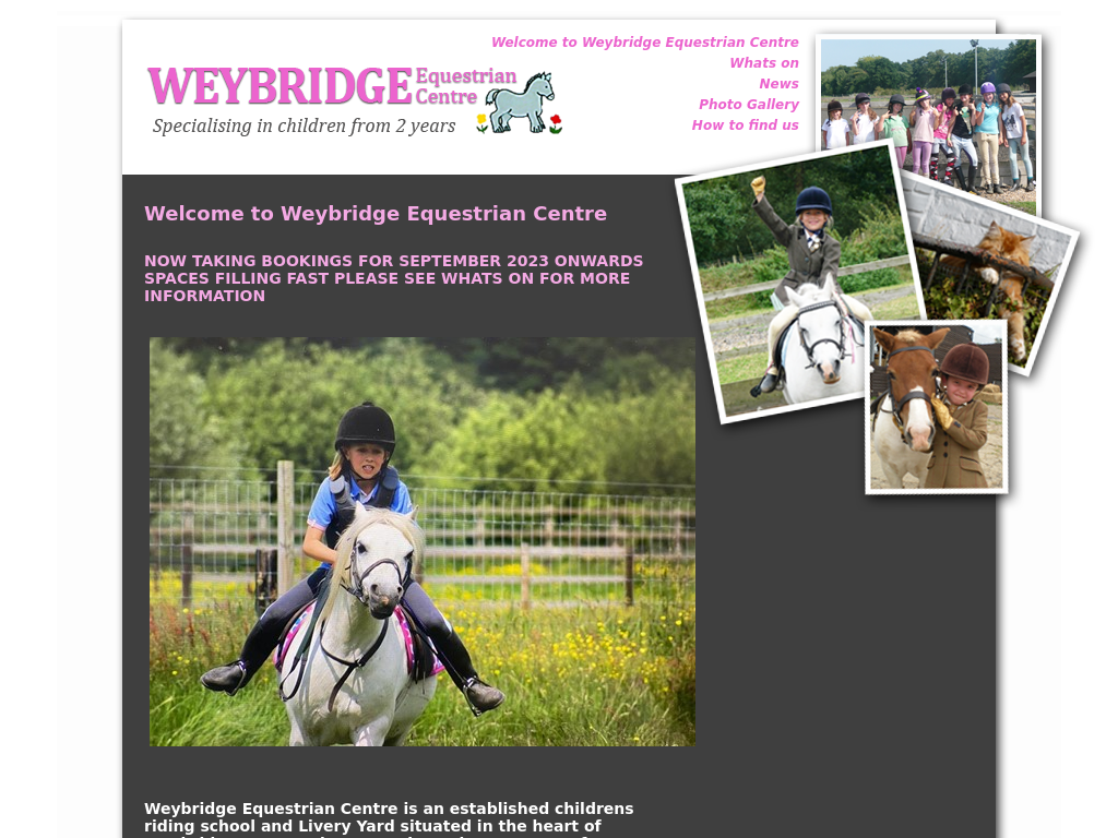 Weybridge Equestrian Centre