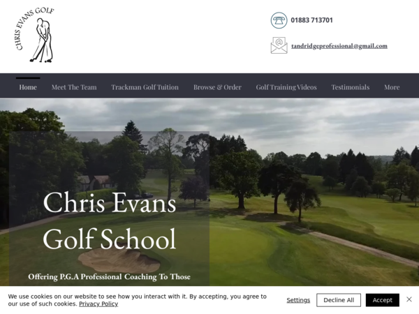 Chris Evans Golf School