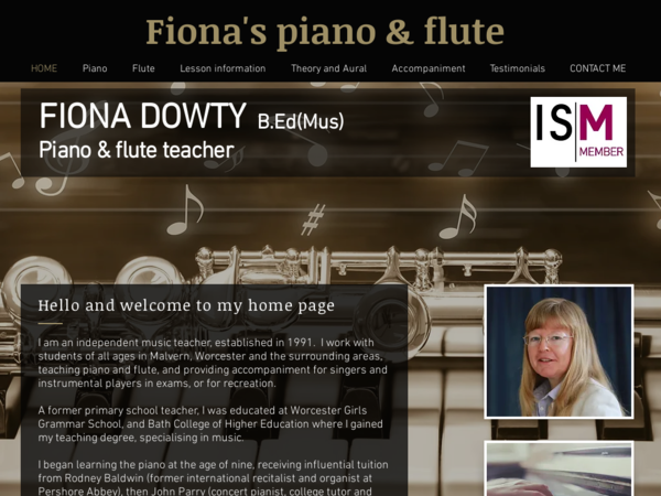 Fiona's Piano and Flute