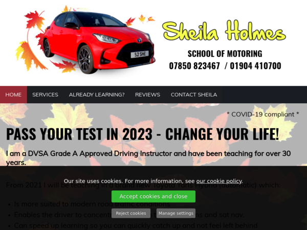 Sheila Holmes School of Motoring