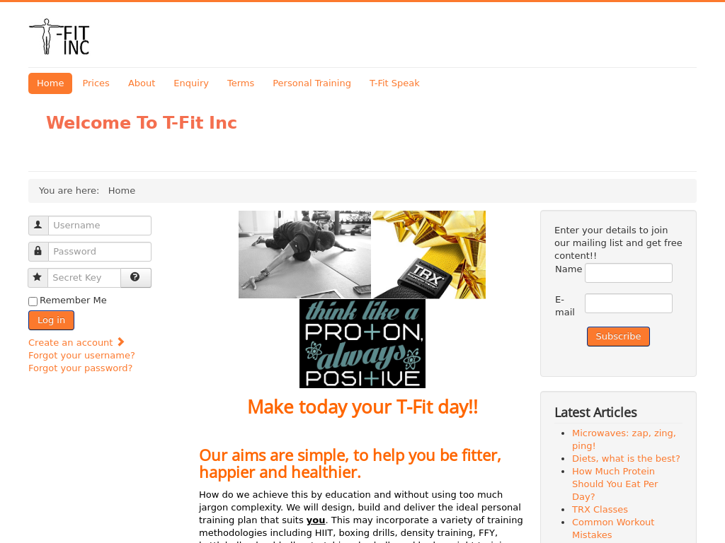 T-Fit Inc Ltd