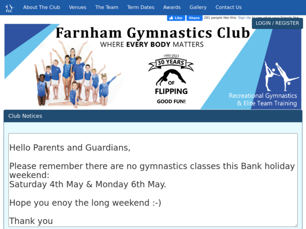 Farnham Gymnastics Club