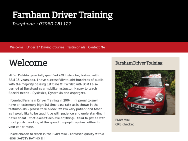 Farnham Driver Training