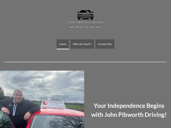 John Pibworth Driving