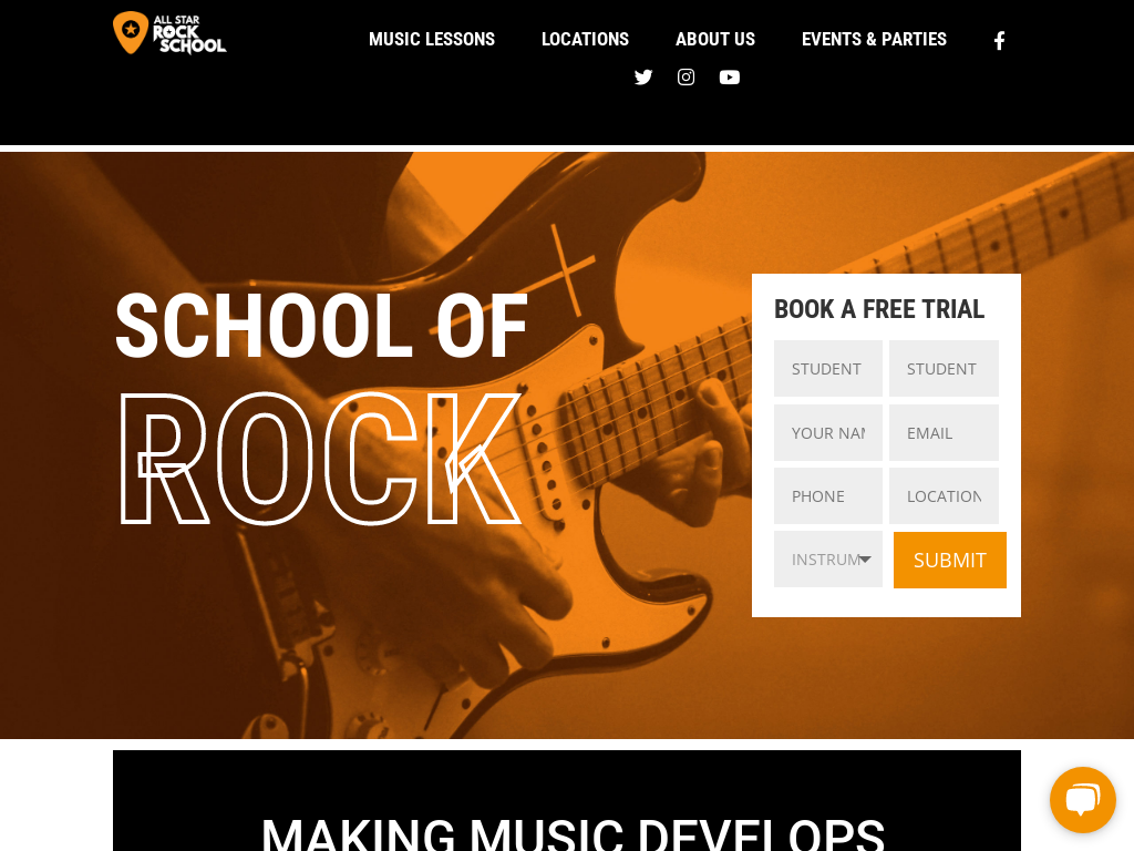 All Star Rock School Head Office