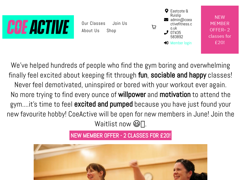 Coeactive Fitness