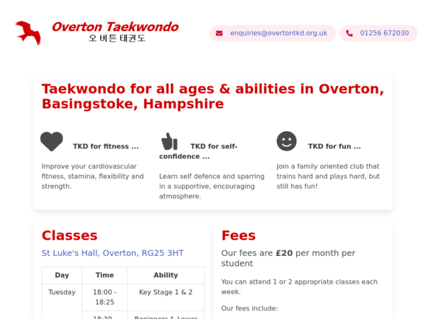 Overton Taekwondo Club