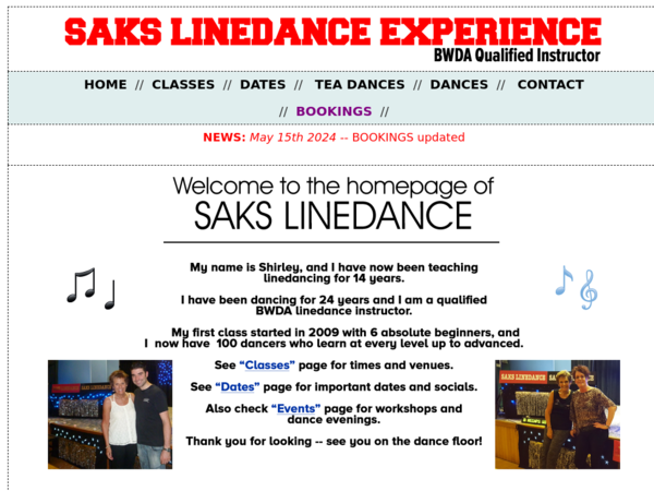 Saks Linedance Experience