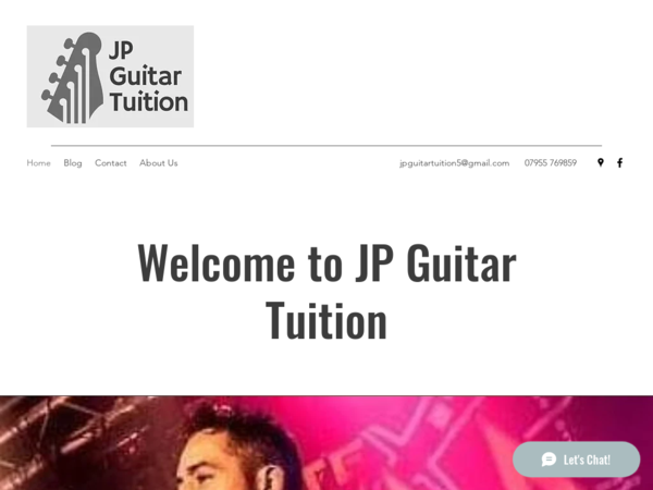 JP Guitar Tuition