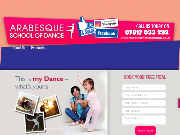 Arabesque School of Dance Www.balletdance.co.uk