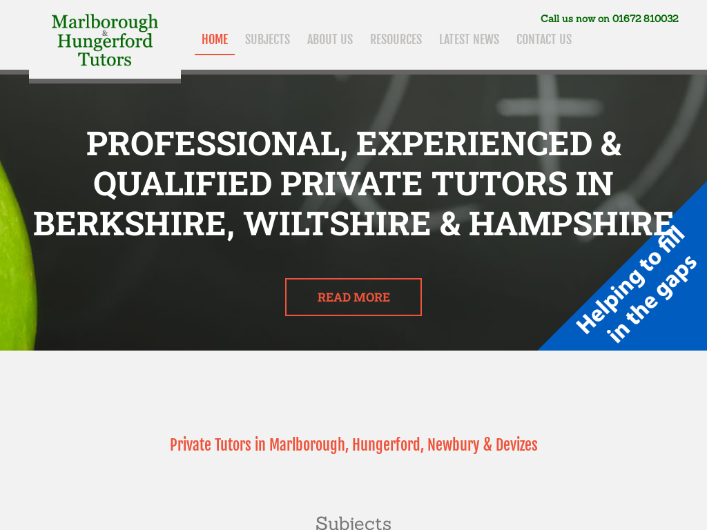 Marlborough & Hungerford Tutors