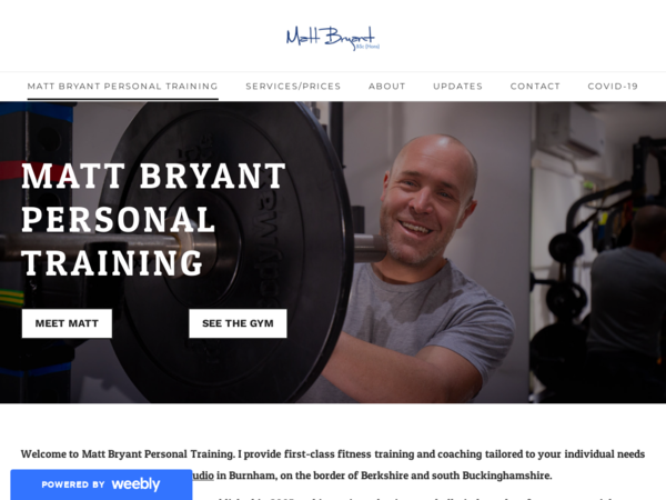 Matt Bryant Personal Training