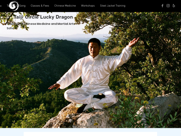 Taiji Circle Lucky Dragon