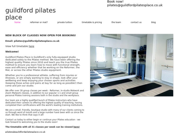 Guildford Pilates Place