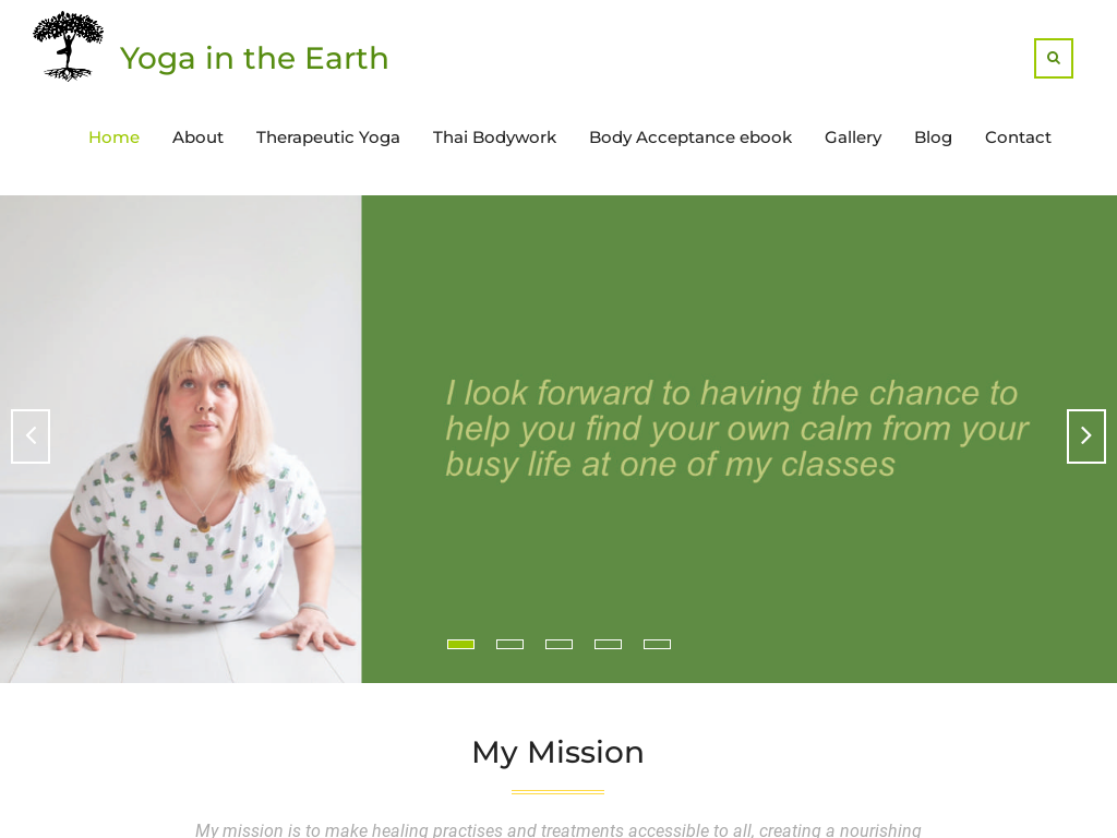 Yoga in the Earth