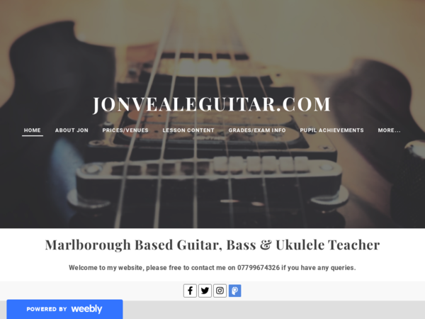 Jon Veale Guitar