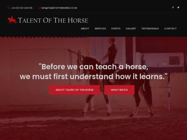 Talent Of the Horse