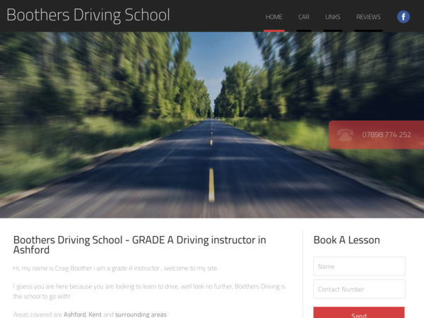 Driving School Professional Lessons Ashford Kent Boothersdriving