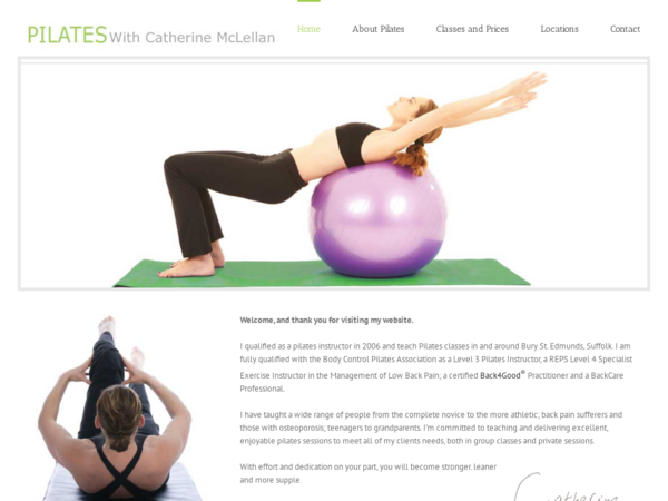 Pilates With Catherine McLellan