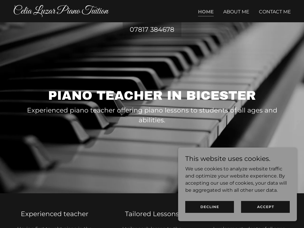 Bicester Piano Teacher