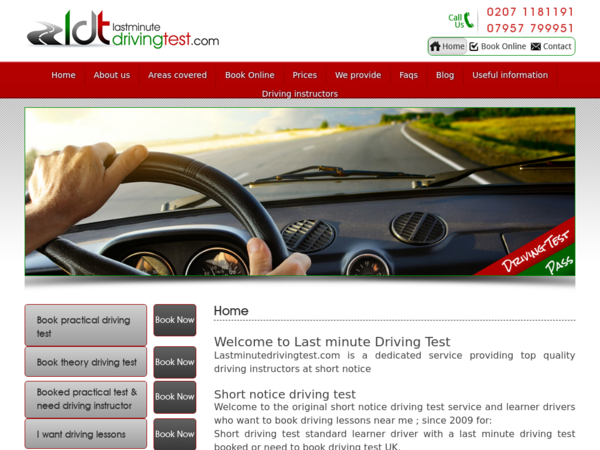 Lastminute Driving Test