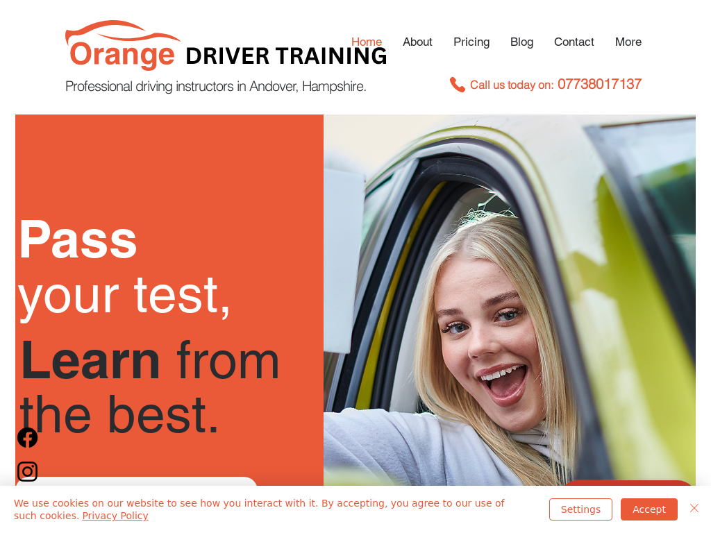 Orange Driver Training