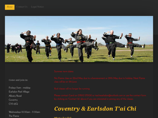 Coventry and Earlsdon T'ai Chi