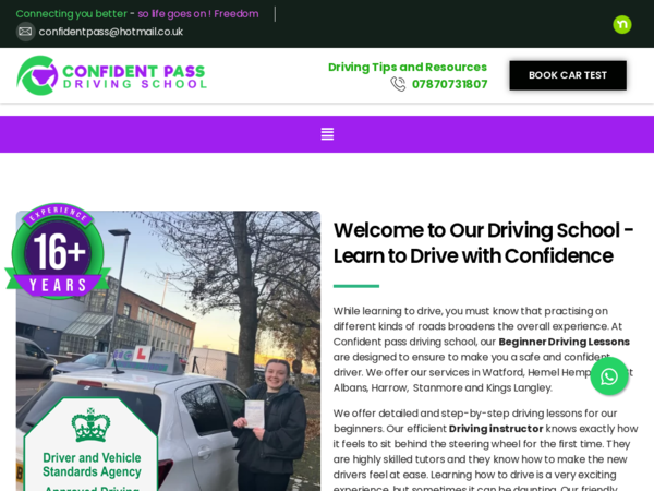 Confident Pass Driving School