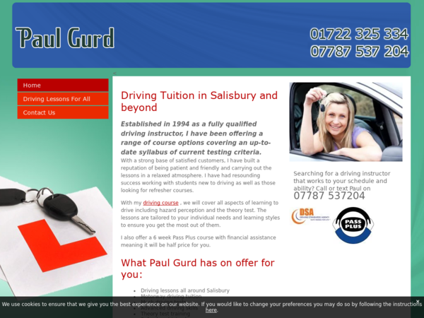 Paul Gurd Driving Tuition