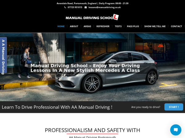 AA Manual Driving