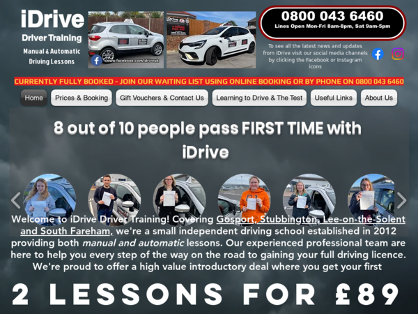 Idrive Driver Training