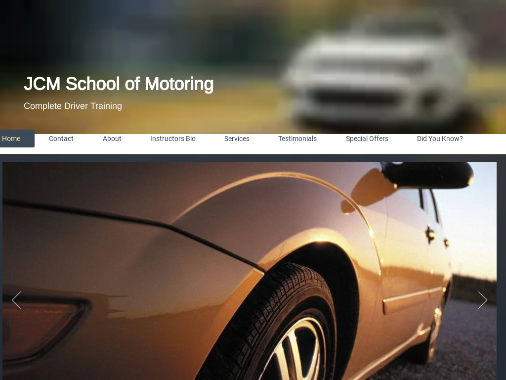 JCM School of Motoring