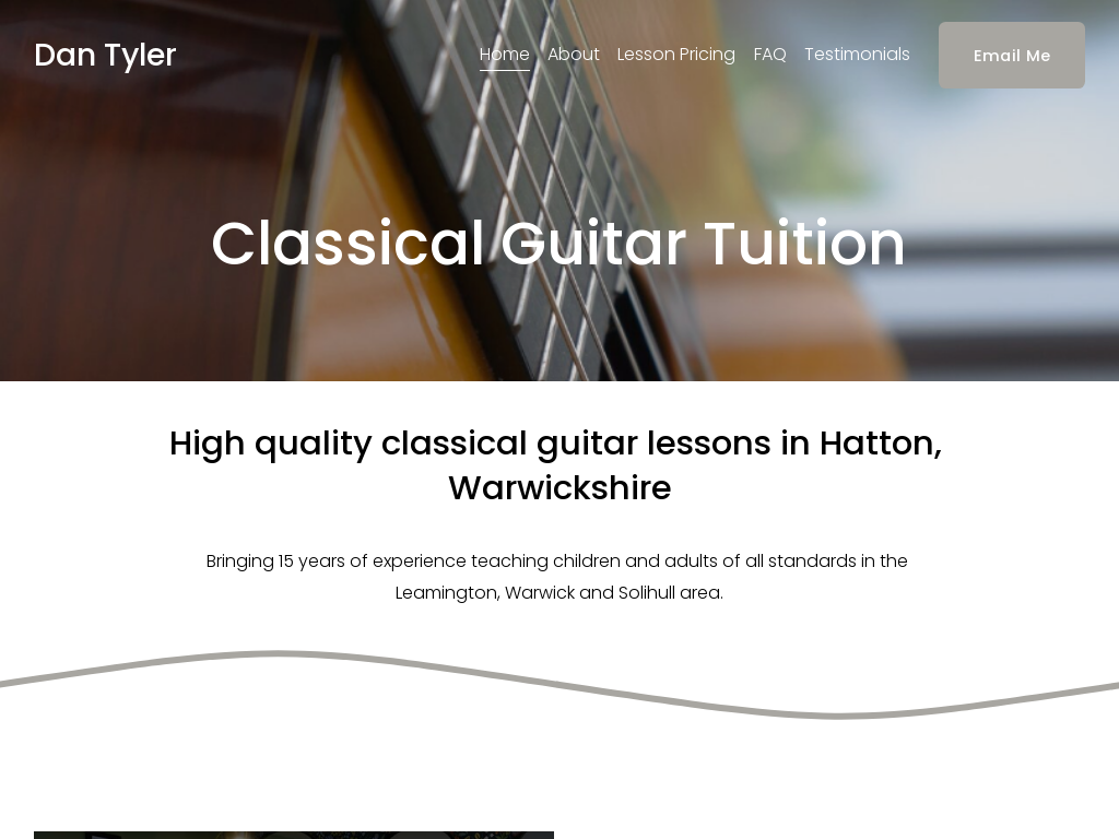 Dan Tyler Guitar Lessons
