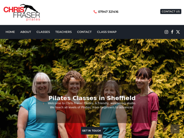 Pilates in Sheffield With Chris Fraser