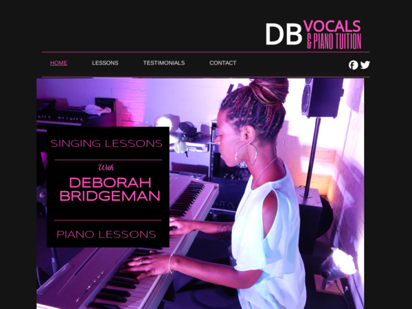DB Vocal and Piano Tuition