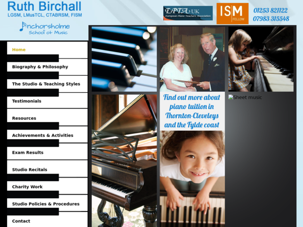 Ruth E. Birchall (Piano and Music Theory Tuition)