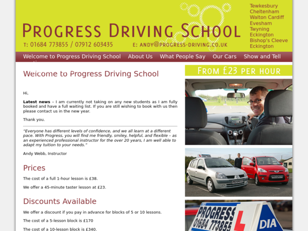 Progress Driving School