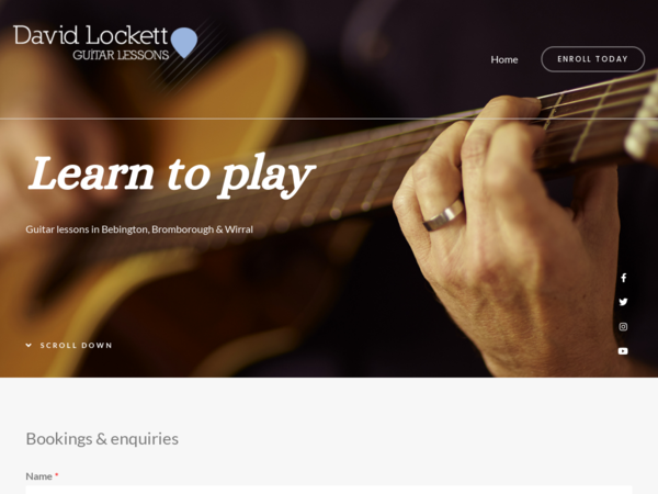 David Lockett Guitar Lessons