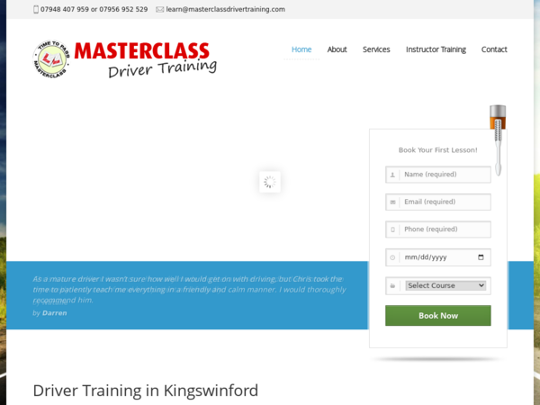 Masterclass Driver Training