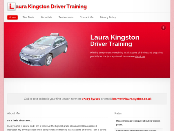 Laura Kingston Driver Training