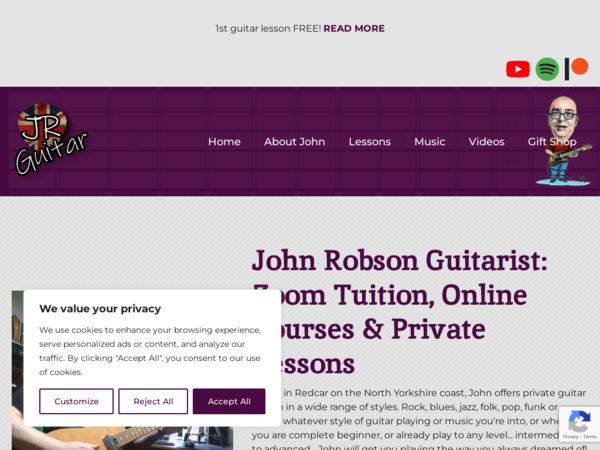 John Robson Guitar Tuition