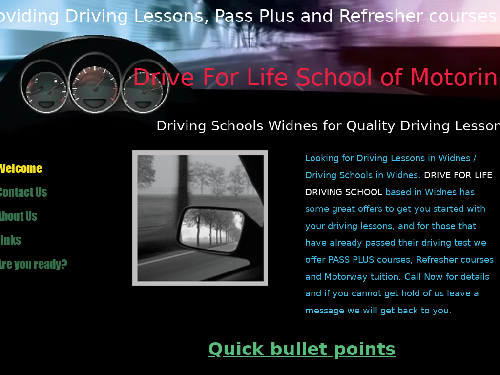 Drive For Life School of Motoring