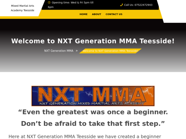 NXT Generation MMA Teesside