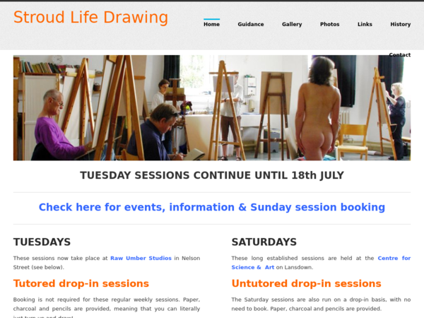 Stroud Life Drawing